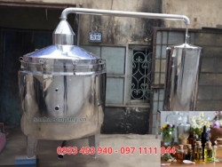 Nồi chưng cất tinh dầu 500 lít