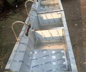 Máy rửa chén bát sóng âm có sục khí