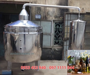 Nồi chưng cất tinh dầu 500 lít