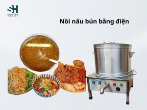 Nồi nấu phở bằng điện tại Đồng Tháp 