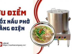 Nồi nấu phở bằng điện tại Vĩnh Long 