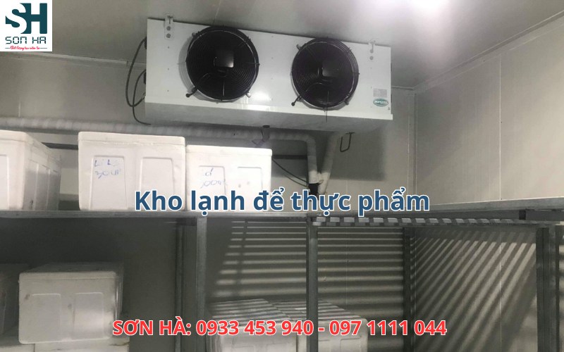 Lắp đặt kho lạnh nếu như cần số lượng lớn thực phẩm