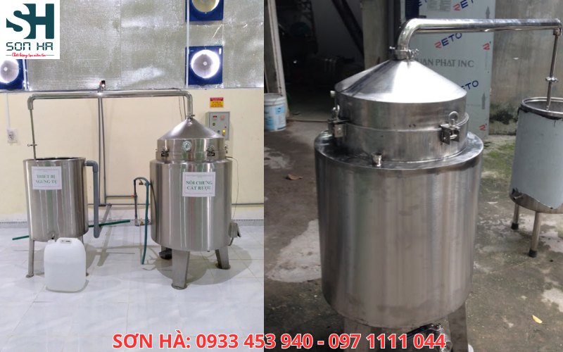 Nồi nấu rượu bằng điện 20kg của Sơn Hà được đảm bảo chất lượng tốt