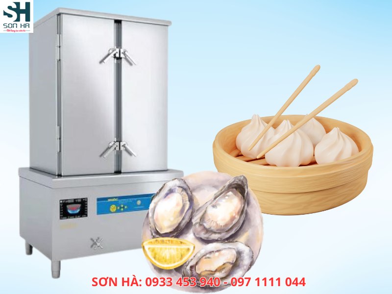 Tủ nấu cơm công nghiệp hỗ trợ hấp thực phẩm khác